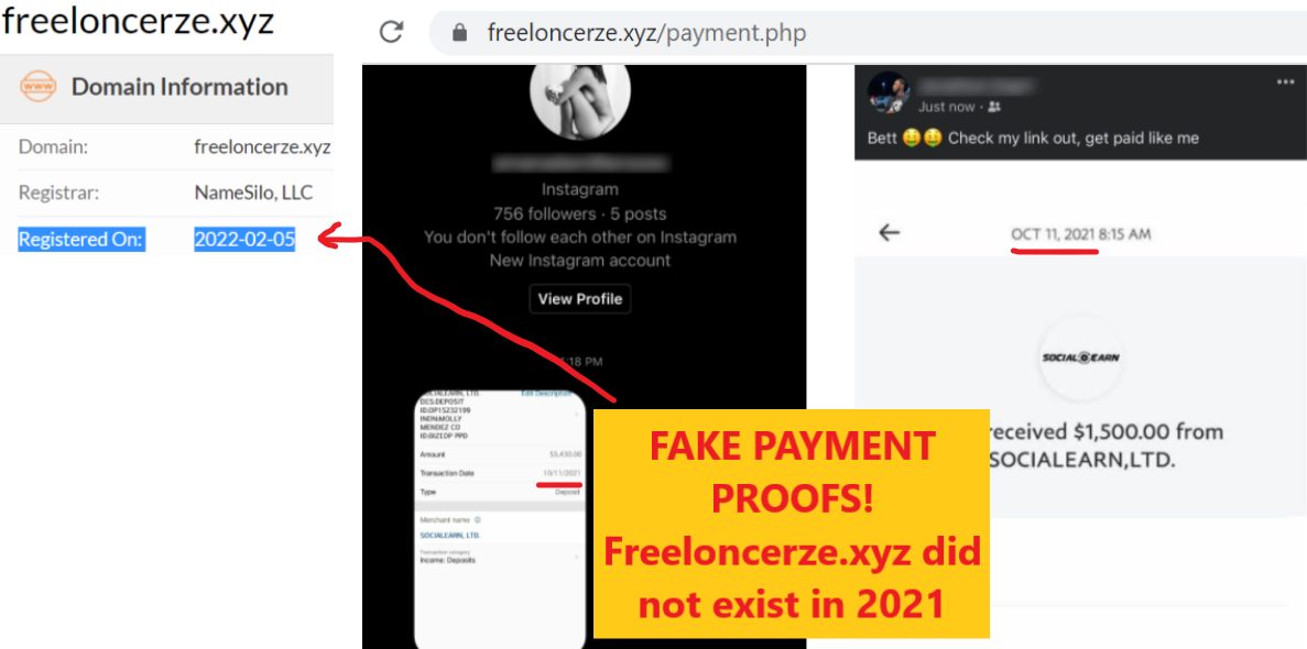 Freeloncerze.xyz review fake