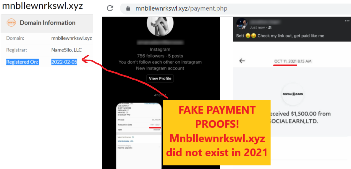 Mnbllewnrkswl.xyz review fake