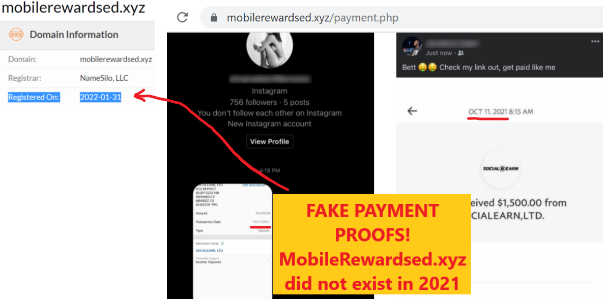 MobileRewardsed.xyz review fake