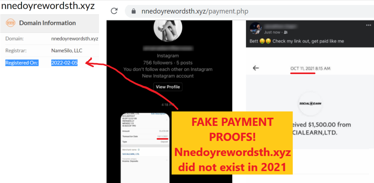 Nnedoyrewordsth.xyz review fake