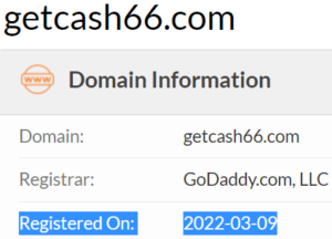 GetCash66.com domain