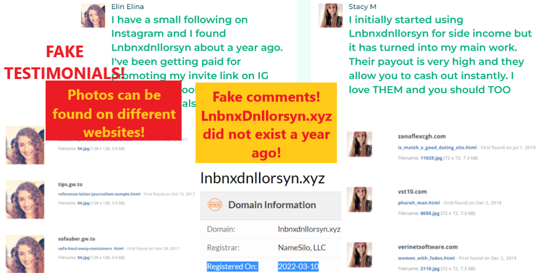 LnbnxDnllorsyn.xyz scam